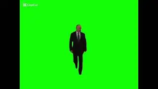 Putin Walking meme - (Green Screen)