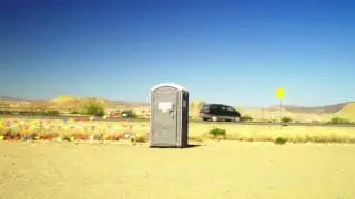 [1 HOUR] Relaxing Meditative Scene: The Desert Toilet