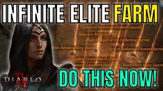 Diablo 4 - INSANE INFINITE ELITE SPAWNS! XP & LEGENDARY GEAR FARM! After Patch!