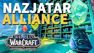 Send the Fleet WoW Alliance (Where to start Nazjatar quests)