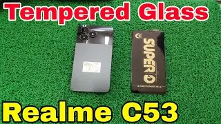 Tempered Glass kaise dalen, Realme C53 Tempered Glass , Devi Tech, don't miss watching this video,
