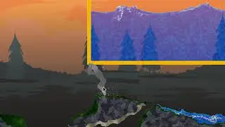 2D Procedural animation interaction with DF SPH Liquids