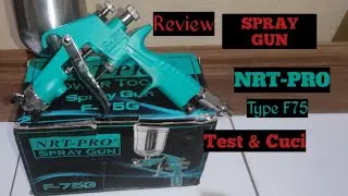 Review Spray Gun NRT PRO //KOREA //Harga murah buat pemula
