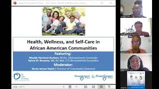 Health, Wellness, and Self-Care in African American Communities