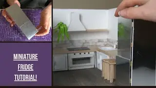 Make a MINIATURE Fridge with me!