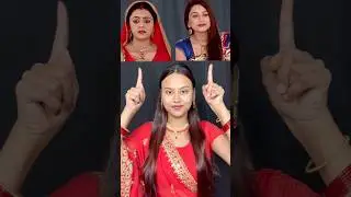 🪷Rashi Modi Vs Gopi Bahu Inspired Makeup Look💄#gopi #rashi #sathnibhanasathiya #makeup #shorts||