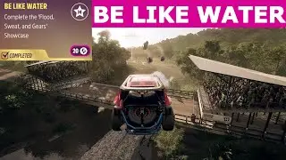 Daily Challenge - BE LIKE WATER | Complete the 'Flood, Sweat, and Gears' Showcase LOCATION | FH5