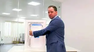 Дверь эвакуации шахты лифта Quadra