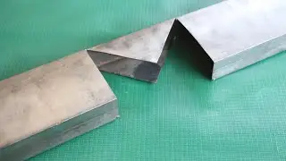 HOW TO CUT A SQUARE TUBING TO 90&deg; WITH 45&deg;RADIUS CORNER