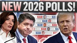 The 2026 Governor Map Based On NEW Polling Averages!