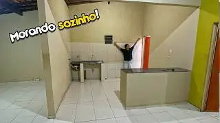 Meu novo ap morando sozinho com minha namorada