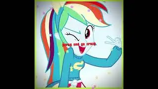 rainbow and applejack