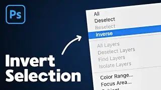 How to Invert Selection in Photoshop