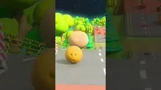 🥕🎳 C is for Carrot with Kinetic Sand and Bowling Ball Vegetable Learning Fun Binkie TV