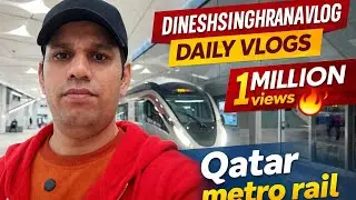 Qatar metro train video #motivational #qatar #metrotrain #dohaqatar #dohaqatarlief   