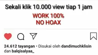 CARA MENAMBAH VIEW INSTAGRAM TERBARU 2019