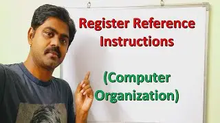 Register Reference Instructions | Register reference instructions in Computer Architecture | RRI