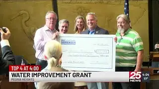 Nearly $1M granted to Peoria Heights for water main replacements on IL Route 29