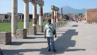 St Benedict Abbey Monte Casino, Mt Vesuvius & Pompeii, Italy
