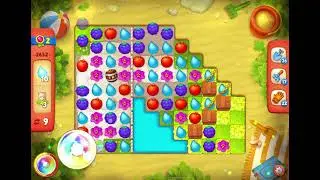 GardenScapes Level 2652 no boosters (15 moves)