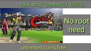 Hack world cricket championship 2 unlimited coins (no root)