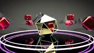 Crystal Valley (Animidi, Cinema 4D)