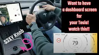 Make your phone a digital DASHBOARD for Tesla Model 3/Y - S3XY App from Enhance Auto
