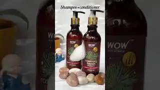 Wow shampoo+conditioner #haircare