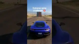 insane stunt into the mid air ,ramp car challenge, watch till end #cars #stunts #beamngdrive