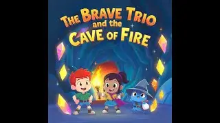 The Brave Trio and the Legend of the Cave of Fire 🌟🔥/  Bedtime Story