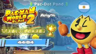 [World Record] [44:84] Pac-Man World 2 Re-Pac - Pac-Dot Pond - Any%