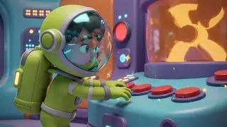 Among Us Lime Crewmate Confused the Reactor | Nursery Rhymes for Kids & Baby Songs