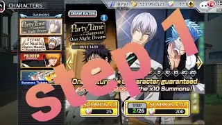 BBS : Party Time Summons . Just 1 Step
