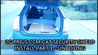 CCM Cat Security Shield Install 2G Toyota Prius Part 1 - Intro and Unboxing
