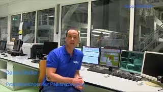 Daniel M&uuml;ller arbeitet bei Sappi Ehingen als Produktionsingenieur Papiererzeugung
