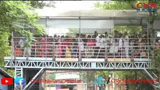Heavy Devotees Crowd In Tirumala Temple | Tirupati I CVR NEWS I