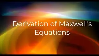 Derivation of Maxwell's Equations(Telugu)|Applied Physics|B.Tech|JNTUH
