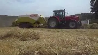recolte de fourage en MF