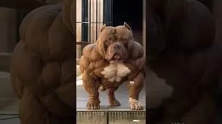 На сколько собак похожи эти опасные псы, когда они маленькие? 😍~#шорты