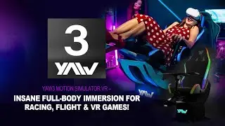 YAW3 Motion Simulator VR — НЕВЕРОЯТНОЕ полное погружение в гонки, авиаперелеты и VR-игры!