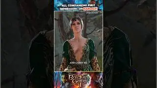 Companions first impression on Karlach | Baldur's Gate 3