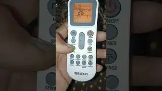 #Orient T3 Ampere lock model remote control setting @Urdu, Hindi