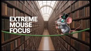 25 Minutes of Pure Focus with Mr Ropewalker Mouse