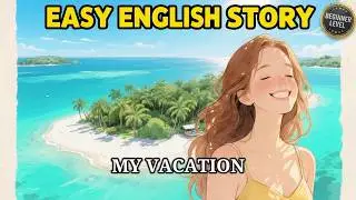 Learn English Through Story | A Memorable Vacation on a Beautiful Island 🌴✈️ | English for Beginners