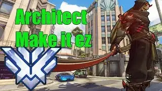 Architect Korean Genji God - Top 500 Overwatch Gameplay Season 15