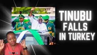 Tinubu  Falls During Turkey Reception