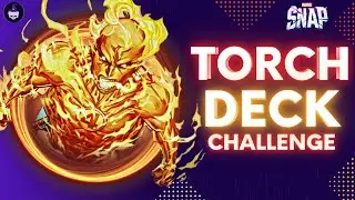 100 POWER TORCH?! - Deck Challenge - Marvel Snap