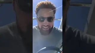 Klay Thompson enjoying beautiful ocean weather