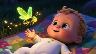 Baby Firefly Glow Song ✨🐞 | Fun Kids Song | Learn Colors and Nature for Children