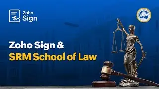 Zoho Sign team at SRM School of Law | Aadhaar eSign | eStamping | AI